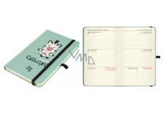 Albi Pocket Diary 2025 mit Gummiband - Zebra 9,3 x 15 x 1,3 cm