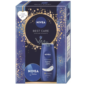 Nivea Best Care Creme Care pflegendes Duschgel 250 ml + Nivea Creme Basiscreme 75 ml, Kosmetikset Nivea Best Care Creme Care pflegendes Duschgel 250 ml + Nivea Creme Basiscreme 75 ml, Kosmetikset