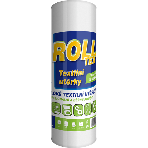 BALsoft Rolltex, textile Tücher, 15 Meter, 38 Stück