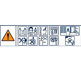 Bony Friedhofskerze, Nachfüllpackung 03, Durchmesser 4,8 cm, Höhe 12 cm, Brenndauer 35 h, 110 g