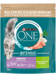 Purina One Sensitive Granulat für Katzen mit Truthahn und Reis, 800 g