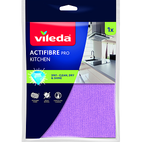 Vileda Mikro Actifibre Tuch für die Küche 27 x 30,5 cm, 1 Stück