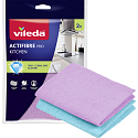 Vileda Mikro Actifibre Wischmopp für die Küche 27 x 30,5 cm, 2 Stück