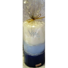 Lima Verona Kerze blauer Zylinder 70 x 150 mm 1 Stück