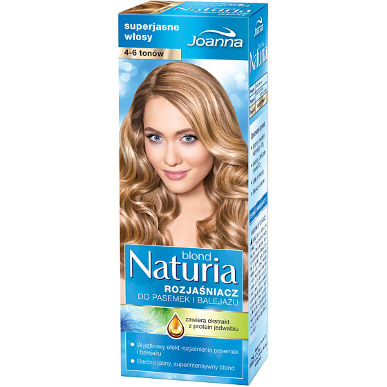 Joanna Naturia Blonde unterstreicht Haare Super Platinum Blonde 4-6 Töne