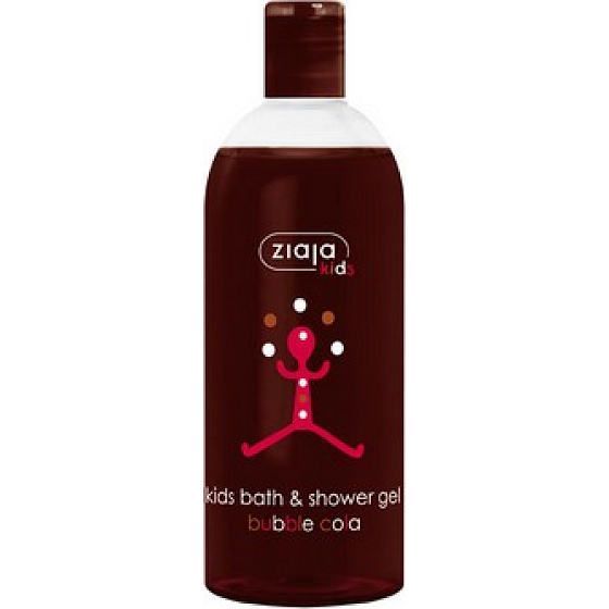Ziaja Kids Bubble Cola mit dem Duft von sprudelnder Cola Badegel 500 ml