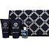 Versace pour Homme EdT 5 ml Toillettenwasser + After Shave Balsam 25 ml + Duschgel 25 ml, Geschenkset