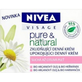 Nivea Visage Pure & Natural Beruhigende Tagescreme 50 ml