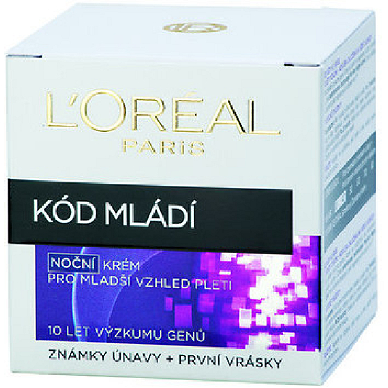 Loreal Paris Youth Code Code der Jugend verjüngende Anti-Falten-Nachtcreme 50 ml