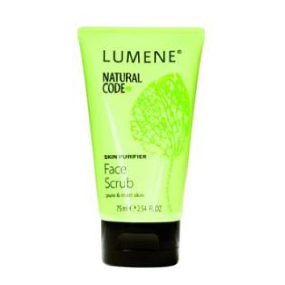 Lumene Natural Code Gesichtspeeling Gesichtspeeling reinigt verstopfte Poren 75 ml