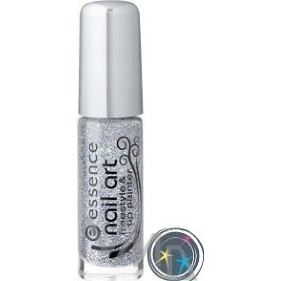 Essence Nail Art Freestyle Nagellack 10 More Than Silver 4 ml