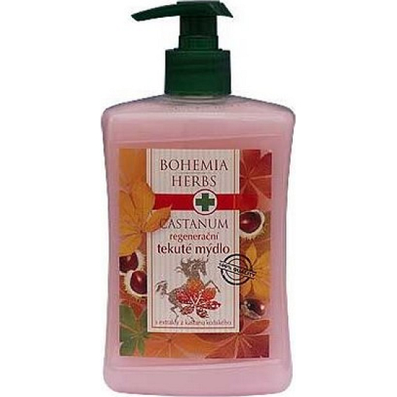 Böhmen Geschenke Castanum Rosskastanienextrakt regenerierende Flüssigseife 500 ml