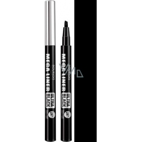 Bourjois Mega Liner Ultra Black Eyeliner 02 Ultra Black 0,8 ml
