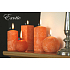 Lima Marmor Exotic Duftkerze orange Kugel Durchmesser 60 mm 1 Stück