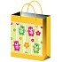 Angel Geschenk Papiertüte 23 x 18 x 10 cm Teddybären und Blumen