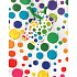 Nekupto Geschenkpapiertüte 14 x 11 x 6,5 cm Farbige Flecken 1167 02 BS