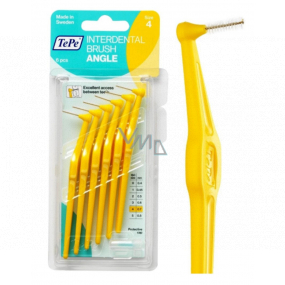 TePe Angle Interdental Brushes 0,7 mm gelb 6 Stück