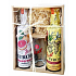 Kitl Syrob Bio Grapefruit mit Fruchtfleisch 500 ml + Ingwersirup für hausgemachte Limonade 500 ml + Glas 200 ml, Geschenkbox