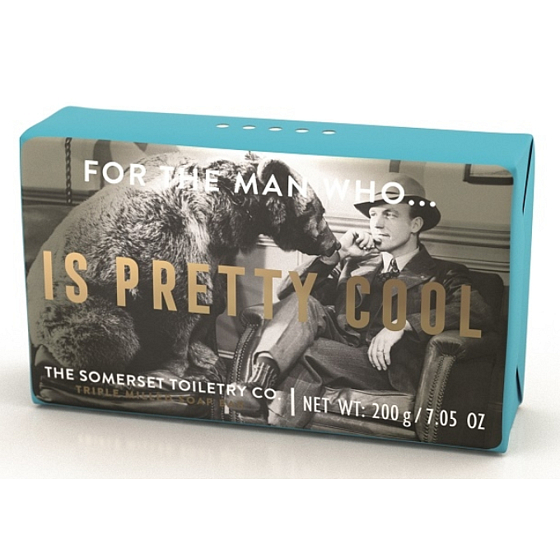 Somerset Toiletry ist ziemlich cool Luxusseife für Männer 200 g