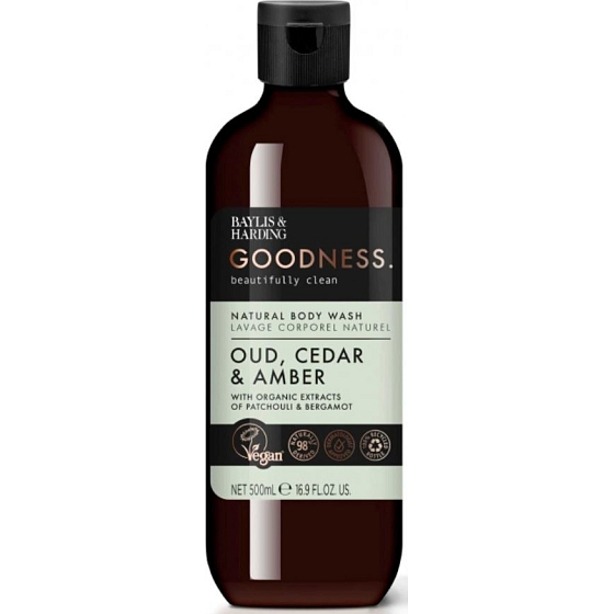 Baylis & Harding Oud und Zedernholz und Amber Duschgel 500 ml