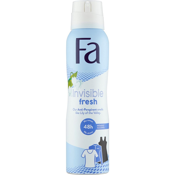 Fa Invisible Fresh Lily of the Valley 48h Antitranspirant Deodorant Spray 150 ml