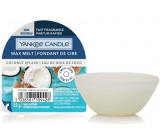 Yankee Candle Coconut Splash - Kokosnuss-Erfrischungs-Duftwachs für Aromalampe 22 g