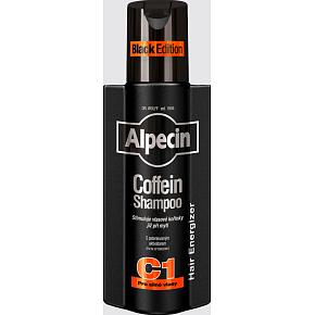 Alpecin Shampoo für Haare Coffein C1 Black Edition, 250 ml