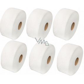 Jumbo 280 Toilettenpapier 75% Weiße für 2-lagige Schalen 6 Stück
