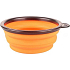 B&F Reisekapazität Silikon-Schüssel, faltbar orange 0,38 l