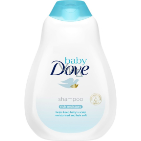 Dove Baby Rich Moisture Haarshampoo für Kinder 400 ml