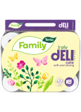 Dieses Family Delicate Toilettenpapier 117 Schnipsel 3lagig 24 Stück