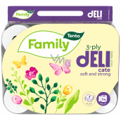Dieses Family Delicate Toilettenpapier 117 Schnipsel 3lagig 24 Stück