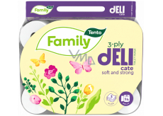 Dieses Family Delicate Toilettenpapier 117 Schnipsel 3lagig 24 Stück