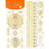 Essence Golden Days Ahead tattoo body decals 01 Gold Luck To You! 2 Stück