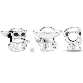 Charme Sterling Silber 925 Marvel Star Wars Das Kind Baby Yoda, Perle auf Armband Film