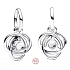Charme Sterling Silber 925 Klar Zirkonia Kreis der Ewigkeit April, Anhänger am Armband Symbol