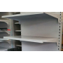 Ozap Regal ältere Variante grau Höhe 212 cm + 4 Regalböden 90 x 40 cm