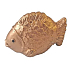 Goldfisch dekorative Kerze 4,5 x 6 cm