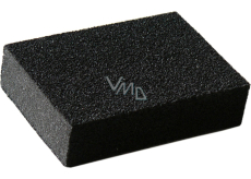 Spokar brusná houbička, 4stranná, rozměry 100 x 70 x 27 mm, zrnitost 220