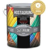 Hostagrund Prim 3v1 S2177 Grund- und Decklack für Metall, 0620 gelb, 2,5 l