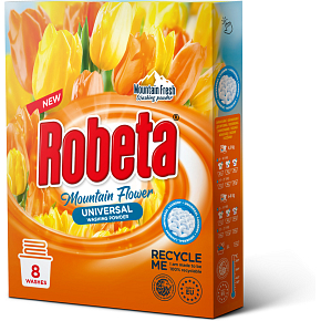 Robeta Universelles Waschpulver 600 g, 8 Portionen Robeta Universelles Waschpulver 600 g, 8 Portionen
