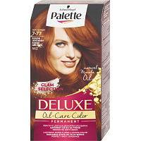 Schwarzkopf Palette Deluxe Haarfarbe Intensiv Strahlendes Kupfer 7-77 (562), 50 ml