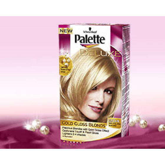 Schwarzkopf Palette Deluxe Haarfarbe 204 Bright Gold Mandel 115 ml