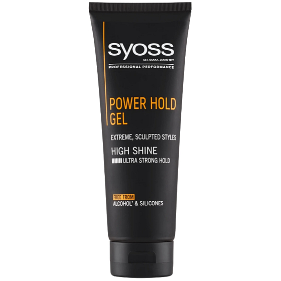 Syoss Men Power Hold Stylinggel Megasil Fixierung 250 ml