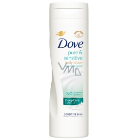 Dove Pure & Sensitive hypoallergene Körperlotion 250 ml