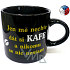 Nekupto Geschenke mit Humor Lass mich einfach eine Tasse Kaffee trinken und niemand bekommt eine Tasse 0,4 l 1 Stück