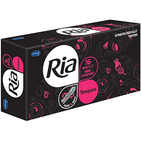 Ria Mini, Tampons, 16 pcs Ria Mini, Tampons, 16 pcs