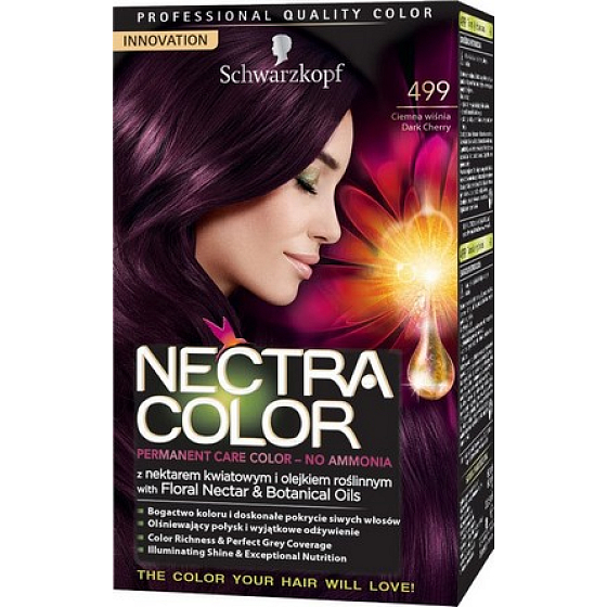 Schwarzkopf Nectra Color Haarfarbe 499 Dark cherry