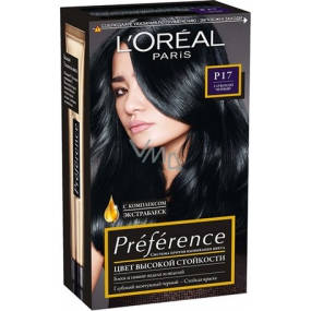 Loreal Préférence Féria Haarfarbe P17 intensiv schwarz