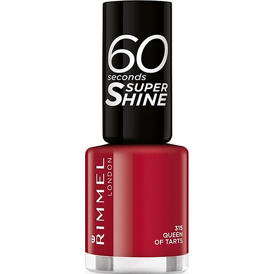 Rimmel London 60 Sekunden Super Shine Nagellack Nagellack 315 Queen Of Tarts 8 ml